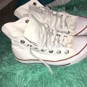 White high top converse